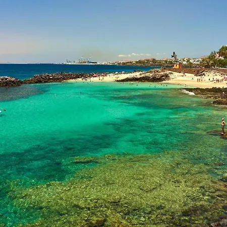 Apartamento Calypso, Completo Con Vistas Al Mar Y A La Piscina En Costa Teguise