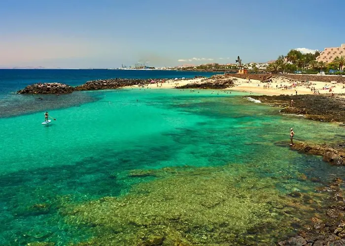 Apartman Calypso, Completo Con Vistas Al Mar Y A La Piscina En Costa Teguise